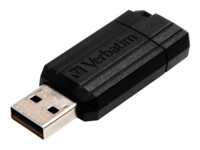 Verbatim PinStripe USB Drive 128GB USB 2.0 USB stick Sort