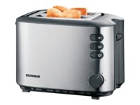 SEVERIN AT 2514 Brødrister Sort/børstet rustfrit stål