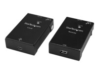 StarTech.com USB 2.0 Extender Kit over Cat5e/Cat6 Cable (RJ45) - Up to 165ft (50m) - USB Port over Cable - Powered - 480Mbps (USB2001EXTV) USB-forlængerkabel