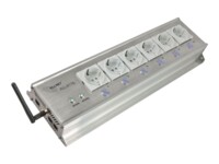 ALLNET Stikdåse Ekstern Sølv