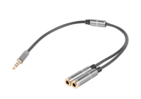 GENESIS A20 Audiokabel Sort 0,2 m