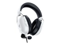 Razer BlackShark V2 X Kablet Høretelefoner Sort Hvid