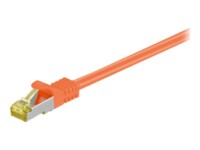 goobay CAT 7 SFTP, PiMF 2m Patchkabel Orange