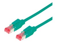 Draka Comteq S/FTP Patch cable Cat6, Green, 3m 3m Grøn