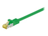 goobay CAT 7 SFTP, PiMF 1m Patchkabel Grøn
