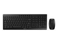 CHERRY STREAM DESKTOP Sæt med mus og tastatur Saks Trådløs Engelsk