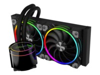 Alpenföhn Gletscherwasser 240 High Speed Processors flydende kølesystem 1-pack Sort 120 mm