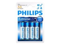 Philips ExtremeLife+ AA type Standardbatterier 4