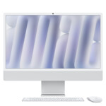APPLE iMac Z1E2 59,62cm 23,5Zoll Standardglas M4 8C CPU/8C GPU/16C N.E. 16GB 512GB SSD Gbit Eth MM NumKey TID DE Silber