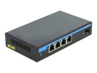 DeLock 4-porte Gigabit PoE+