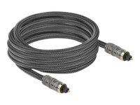 Delock Digital lydkabel (optisk) 5m Sort