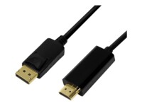 LogiLink Videoadapterkabel 5m Sort