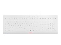 CHERRY STREAM Tastatur Saks Kabling Tysk