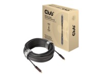 Club 3D USB Type-C kabel 20m Sort