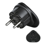 HAMA Traveladapter Type E/F Universal World-EU Black