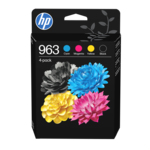 HP 963 Sort Gul Cyan Magenta Blæk 6ZC70AE