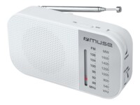 MUSE M-025 RW Privat radio Hvid
