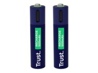 Trust AAA type Batterier til generelt brug (genopladelige) 500mAh