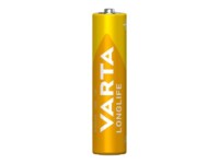 Varta Longlife AAA / LR03 Standardbatterier