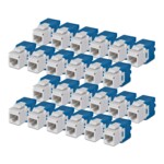 CAT6 KEYSTONE JACK 24-PACK