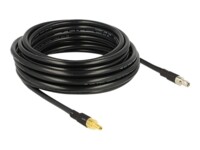 DeLOCK CFD400 LLC400 low loss 10m Forlængerkabel til antenne Sort