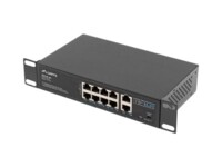 Lanberg RSFE-8P-2GE-120 Switch 10-porte 10/100 PoE+