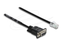 Delock Serielt kabel Sort
