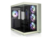 Thermaltake View 380 TG ARGB Tower ATX Sort Grøn