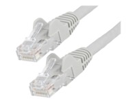 StarTech.com 5m LSZH CAT6 Ethernet Cable, 10 Gigabit Snagless RJ45 100W PoE Network Patch Cord with Strain Relief, CAT 6 10GbE UTP, Grey, Individually Tested/ETL, Low Smoke Zero Halogen - Category 6 - 24AWG (N6LPATCH5MGR) CAT 6 Ikke afskærmet parsnoet (UT