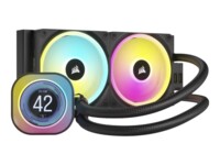 CORSAIR iCUE Link LCD H100i RGB Vandkøler 1-pack Sort 120 mm