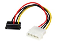 StarTech.com 6in 4 Pin LP4 to Left Angle SATA Power Cable Adapter - LP4 to SATA Power Adapter (SATAPOWADPL) Strømforsyningsadapter 15cm