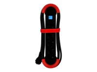 Bachmann HOOK Indoor Stikdåse 5-stik Rød 5m