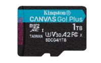 Kingston Canvas Go! Plus microSDXC UHS-I Memory Card 1TB 200MB/s