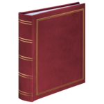 Hama London bordeaux 10x15 200 Fotos Memo-Album 7165