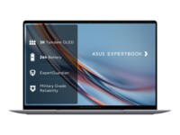 ASUS ExpertBook Ultra B9406CAA-TH0387X 14' 2880 x 1800 356H 32GB 1TB Intel Graphics Windows 11 Pro