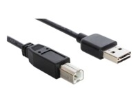 Delock EASY-USB USB-kabel 1m Sort