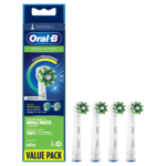 Oral-B CrossAction 80338435 Tandbørstehoveder 4-pack Hvid