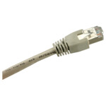 Sharkoon CAT 6 Kabel med afskærmning med folie og kobberfletning (SFTP 50cm Patchkabel Grey