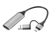 Sandberg 136-70 HDMI -> USB Type-A + USB Type-C