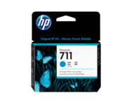 HP 711 Cyan Blæk CZ130A