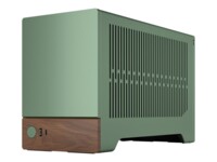 Fractal Design Terra Ultralille formfaktor Mini ITX Strømforsyning Brun Grøn
