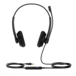 Yealink UH34 Lite Dual Teams Kablet Hovedtelefoner Sort