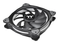 Thermaltake Riing PLUS 14 LED RGB Radiator Fan TT Fan 3-pack Sort 140 mm