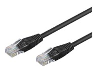 Goobay CAT 6 U/UTP CCA 0,5m Black