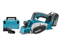 Makita LXT DKP180RTJ Høvl Med batteri 2 batterier inkluderet