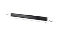 Sharp HT-SB145 2.0-kanal Soundbar Sort