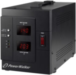 PowerWalker AVR 3000/SIV Automatisk strømregulator Ekstern Sort