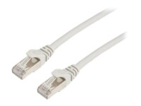 Prokord CAT 6 Kabel med afskærmning med folie og kobberfletning (SFTP 20m Netværkskabel Grå