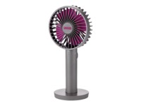 UNOLD Breezy II Køleventilator Mobil Grå Lilla