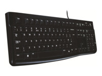 Logitech K120 Tastatur Kabling Russisk